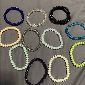 Multicolor Beaded Bracelet Set